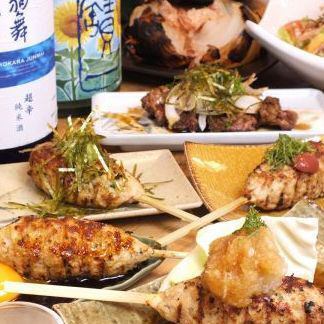 【飲み放題込み！】焼鳥を堪能できる全8品4000円(税込)