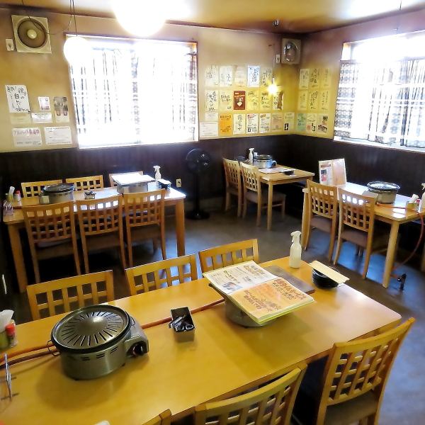 There are tatami mats and tables in the store, so you can choose! If you want a quick meal, choose a table.If you want to have fun with everyone, we recommend the tatami room! Be sure to try the delicious meat at Fujian once! To prevent the spread of the new coronavirus, alcohol is placed on each table, and a self-ordering system that allows you to order using a tablet has also been introduced. We are here!