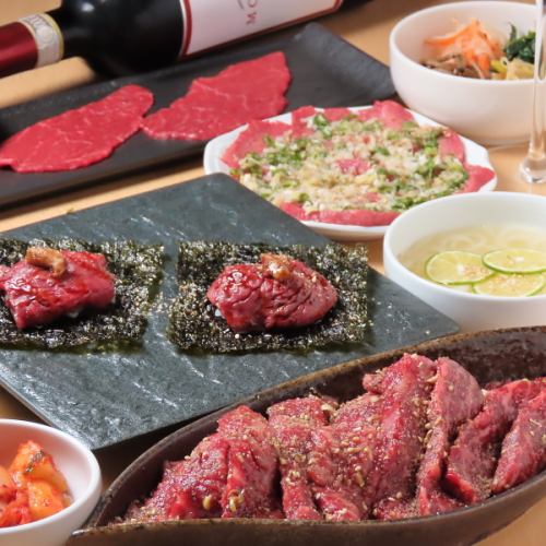 熟成肉の厳選部位コース♪