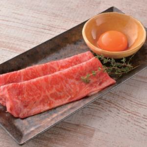サーロインの焼きしゃぶ  １枚