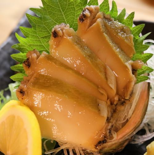 Minamisanriku abalone sashimi