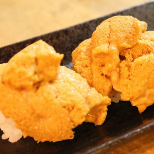 [Highly recommended] Once you try it, you'll be hooked! Naked sea urchin sushi