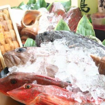 [Course with carefully selected ingredients from Niigata and Miyagi] Beef tongue, Shizugawa octopus, etc. 7,500 yen including 2 hours of all-you-can-drink including local Miyagi sake