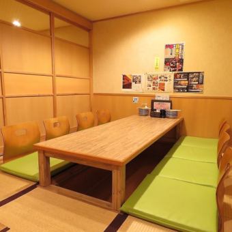[Small banquet at sunken kotatsu seats] Recommended for small banquets for companies, private parties, and families for up to 8 people