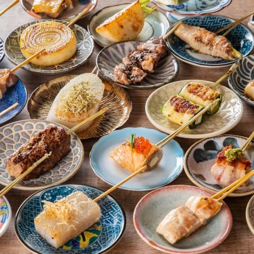 【정】선택할 수 있는 토나베즙과 철판 창작 꼬치