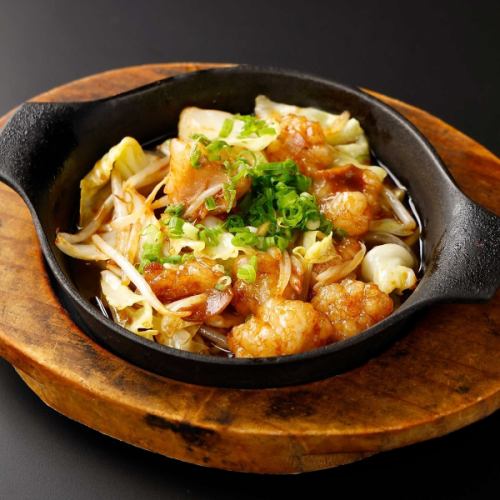 丸腸ホルモン鉄板焼き