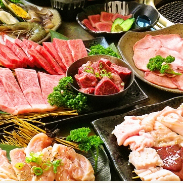 焼肉おまかせプラン4150円(税込)