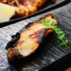 Saikyo-yaki of silver cod