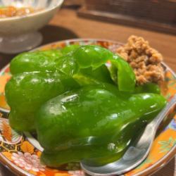 meat miso peppers