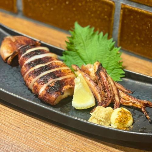 【限時優惠】烤整條魷魚
