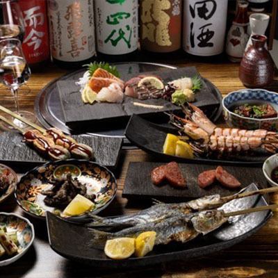 囲炉裏原始焼き！土佐備長炭炉端焼き！気軽な飲み会・忘年会やご宴会、団体様にも！