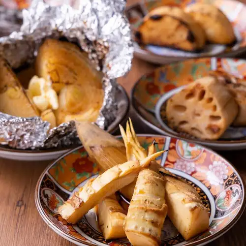季節の焼き野菜