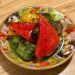 炭烤夏季蔬菜