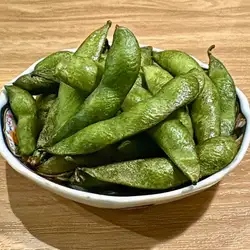 炭烤毛豆