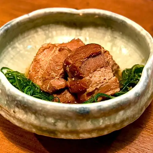 麦味噌とろ角煮