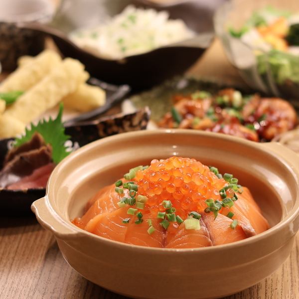 ★金土祝前日も3hの宴会プラン★海鮮土鍋飯コース4000円♪