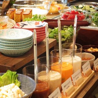 【ランチ/12月以降土日】＼ランチビュッフェ／★12月限定ローストビーフ丼★小学生半額1100円◎