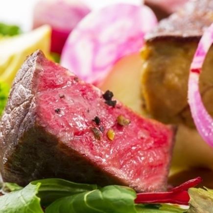 【3月4月/日～木18～21時】★歓送迎会プラン★10名～★ビュッフェ&セルフ[飲放]★大人5500円