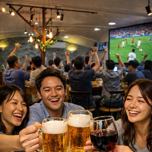 \5月~10月/金土は週末ビアホール開催!