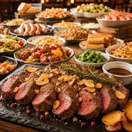 【11月早得】6000→5500円★冬の[週末]ビアホール《甘海老&牛ステーキ食放×海外BEER飲放》★