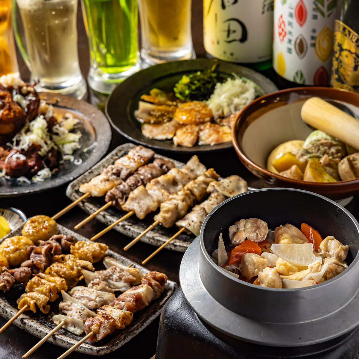 貸切対応可能！大人数で焼きとん・焼鳥を楽しめます★