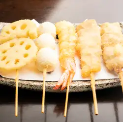 串揚げ盛り合わせ