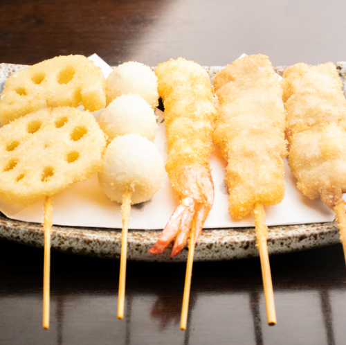 串揚げ盛り合わせ