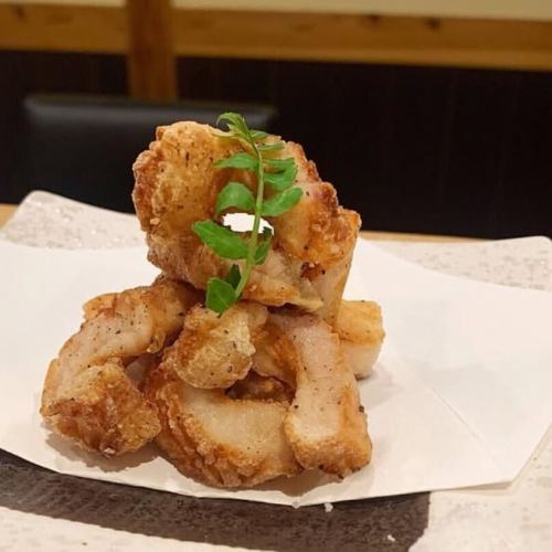 上ミノの唐揚げ