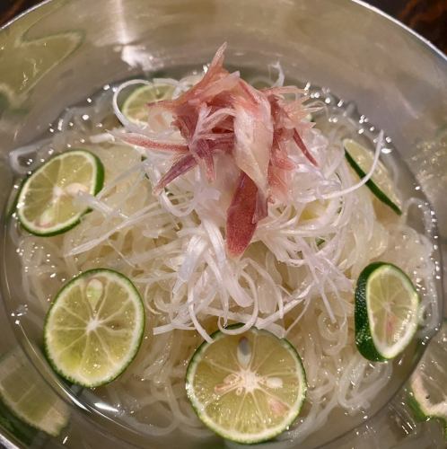 酢橘冷麺
