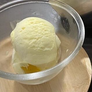 バニラアイス