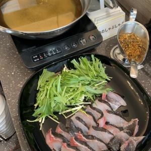 魚のしゃぶしゃぶ