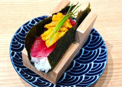 手巻き♪『生まぐろウニ』