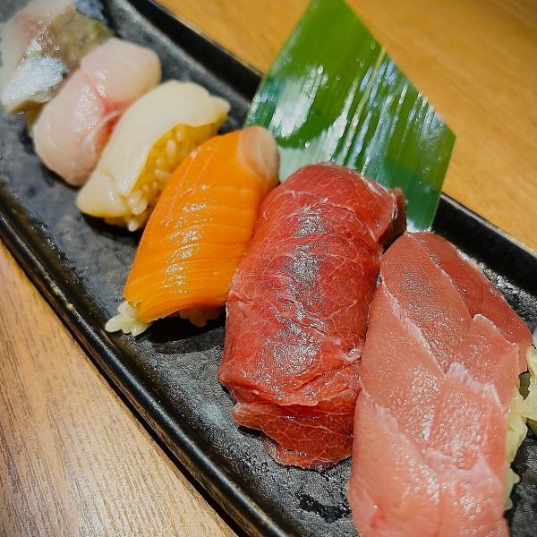 握り寿司6貫盛り合わせ
