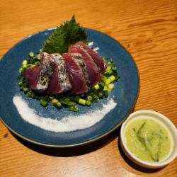 Bonito sashimi