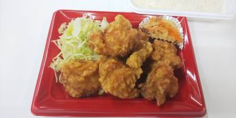 Deep-fried young chicken bento
