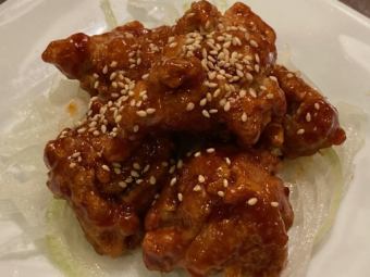 Korean style sweet and spicy chicken