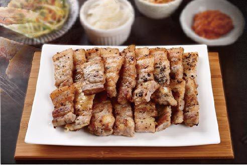[★Our most popular★] "Raw samgyeopsal" pork belly that's so sweet the more you bite into it