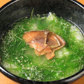 大量紫苏叶茶泡饭（heshiko）
