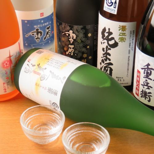 [First landing in the Chubu region!] Yamagata's famous sake at our store.