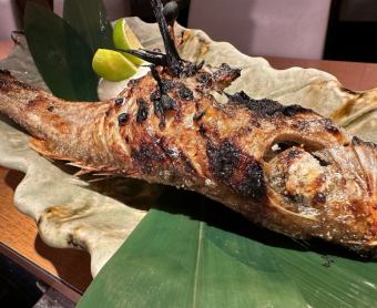 のどぐろ炭火焼き