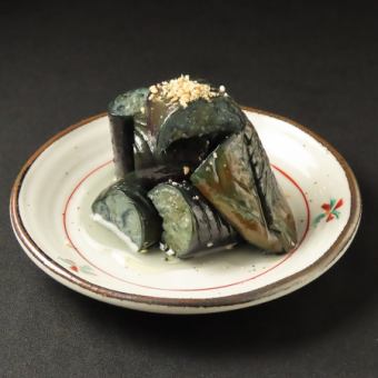 秋茄子の煮浸し