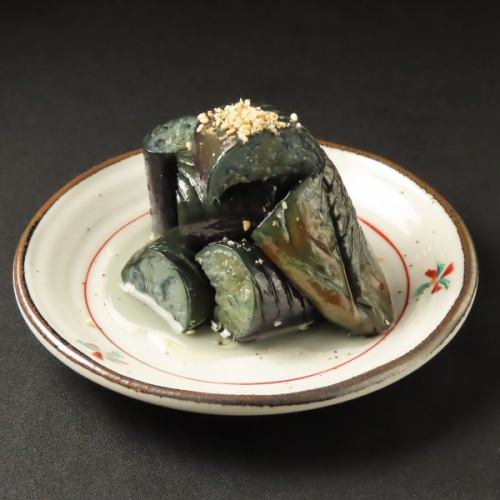 秋茄子の煮浸し