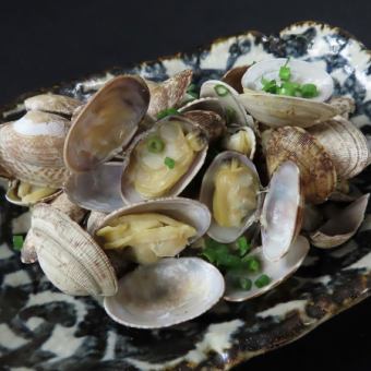 あさりのバター炒め