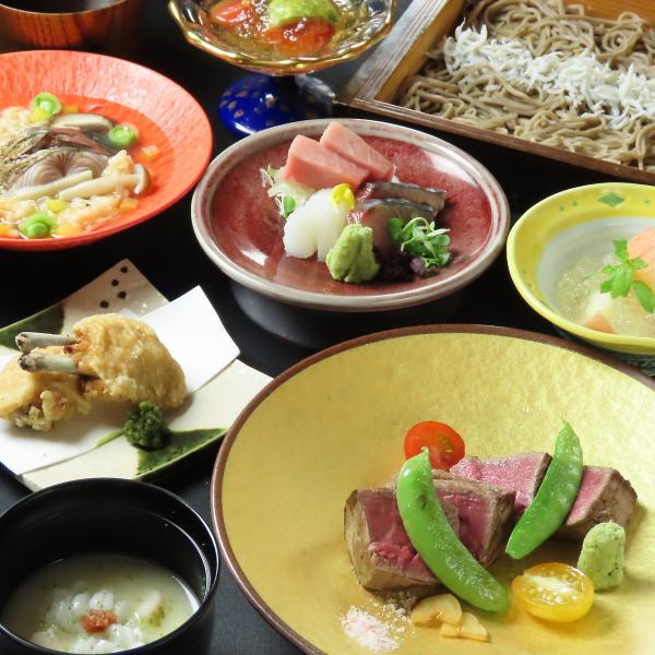 【宴会や接待で人気】 堪能・四季折々コース◆全8品9,900円