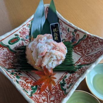 北海道産毛ガニ (限定二杯)