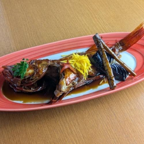 青森県産キンキ煮付