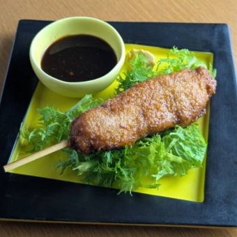 ソース串カツ (一本)