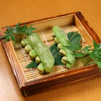 空豆塩煎り