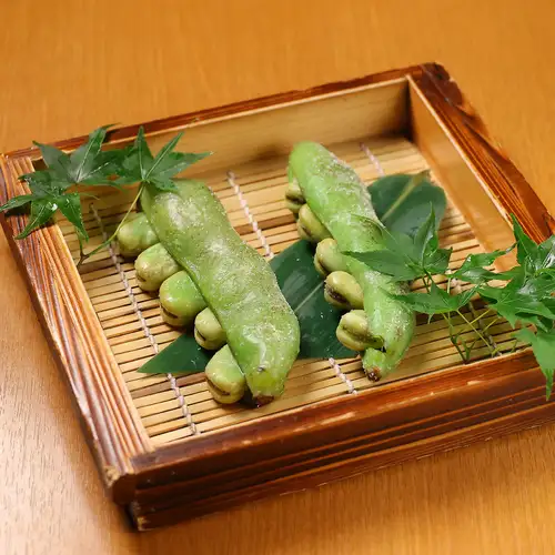 空豆塩煎り