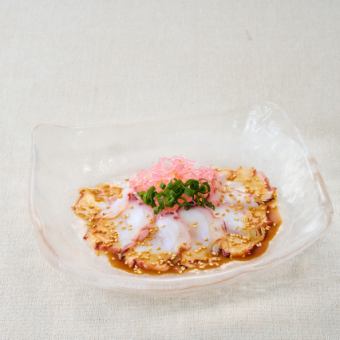 Octopus with ponzu sauce